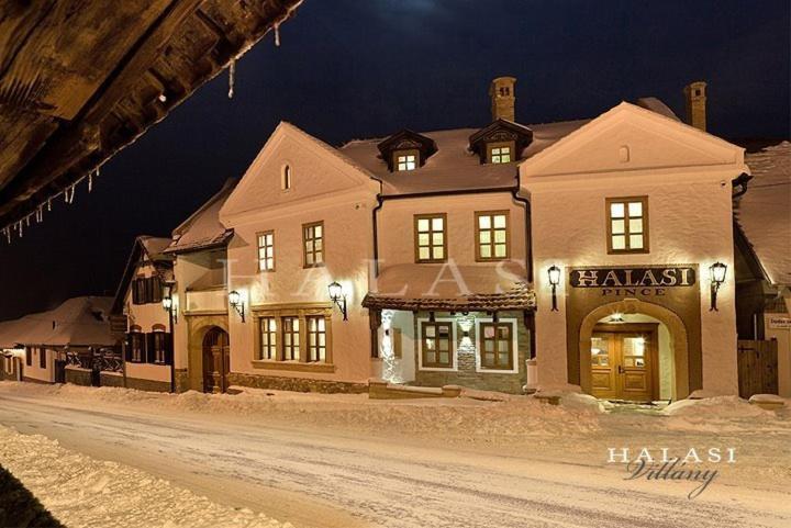 Halasi Pince Panzio Villány Buitenkant foto